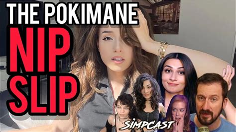 pokemane nip slip|Pokimane Had an Accidental Nip Slip! SimpCast w/ Nick